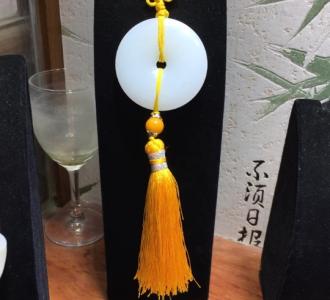 和田玉挂件【弥勒佛】寓意保平安