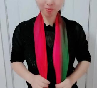 【戴领子的围巾戴法】视频直播-YY